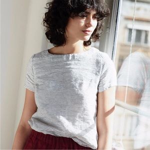 notPerfectLinen Hamburg Tee in Checks